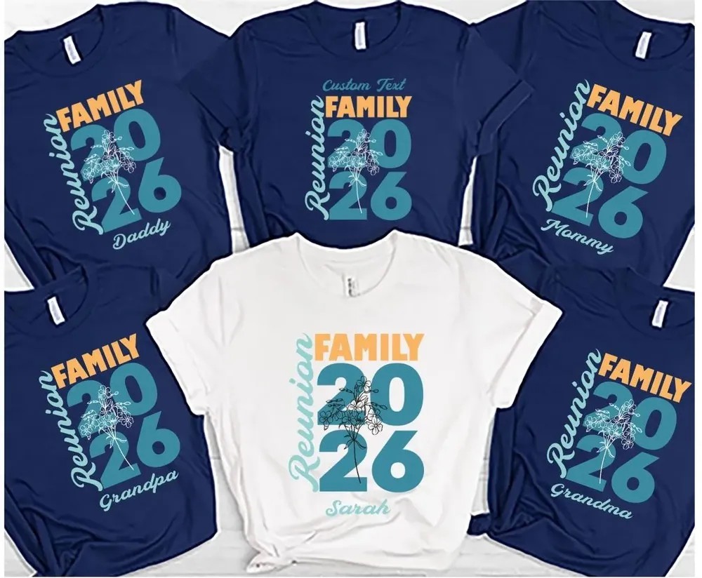 2026 Family Reunion Shirt - Family Matching Reunion Outfit 7 2026 Family Reunion Shirt - Family Matching Reunion Outfit