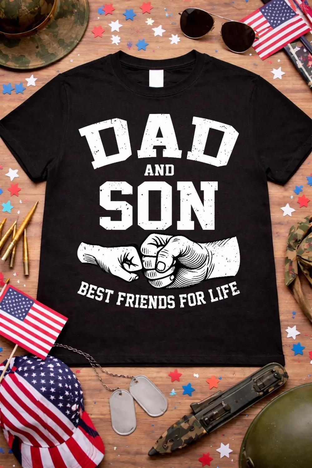 Best Friends For Life Shirt - Matching Father & Son Tee 6 Best Friends For Life Shirt - Matching Father & Son Tee