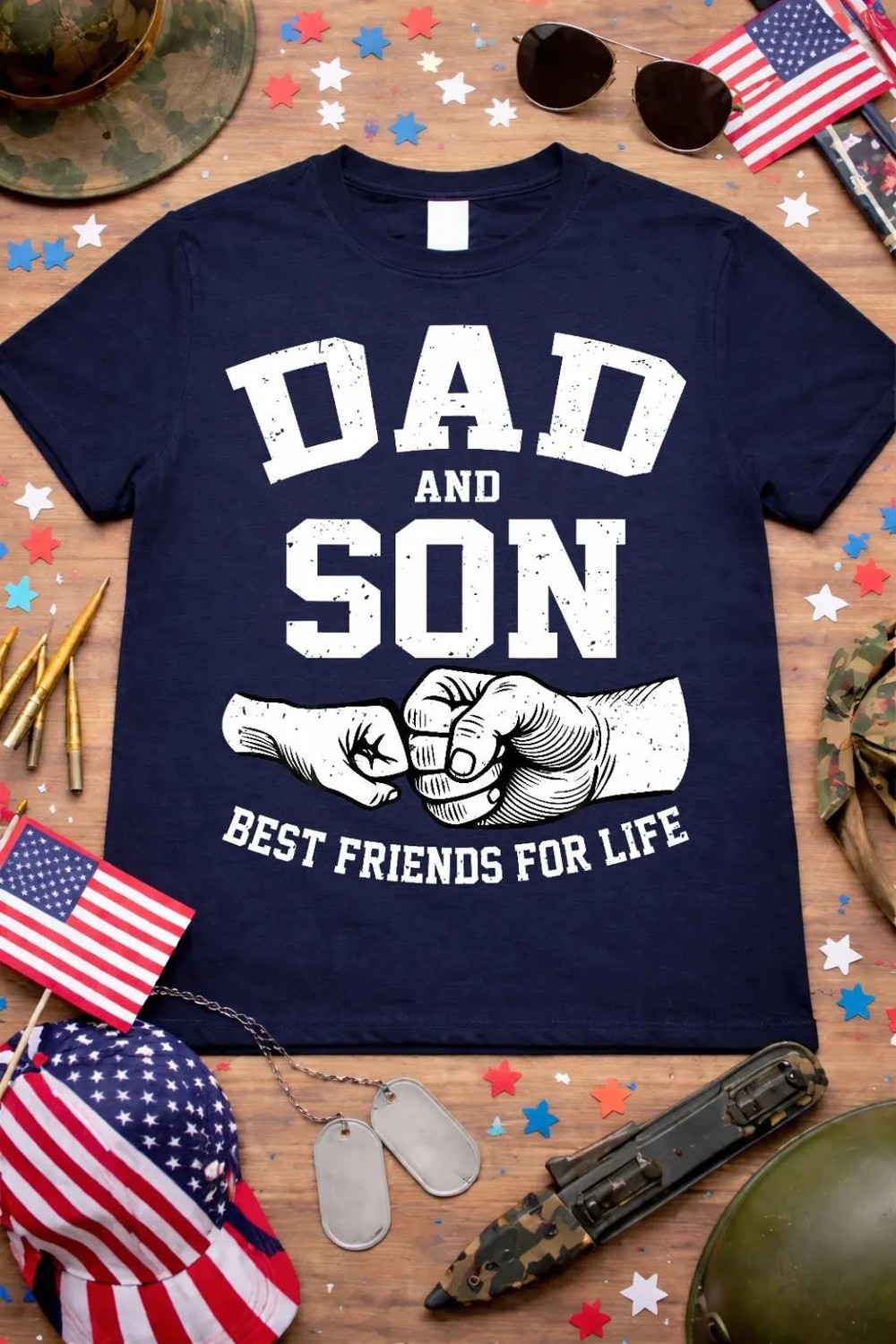 Best-Friends-For-Life-Shirt-Matching-Father-Son-Tee-5 Best Friends For Life Shirt - Matching Father & Son Tee 4