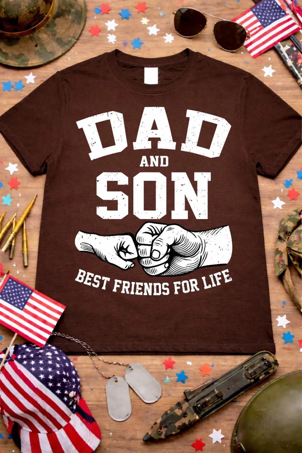 Best-Friends-For-Life-Shirt-Matching-Father-Son-Tee-6 Best Friends For Life Shirt - Matching Father & Son Tee 5