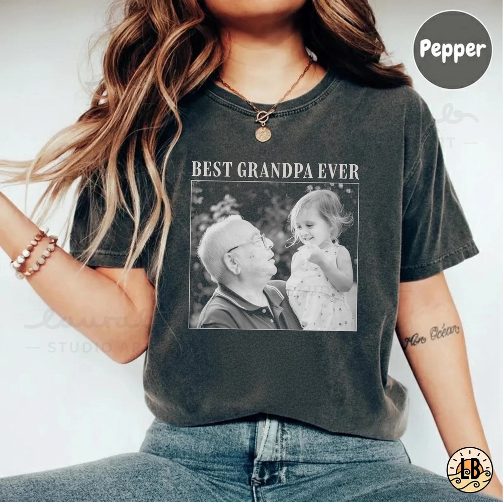 Best-Grandpa-Ever-Custom-Photo-Shirt-Vintage-Grandpa-Gift-from-Kids-Best-Grandpa-Ever-Custom-Photo-Shirt-Vintage-Grandpa-Gift-from-Kids-5 Best Grandpa Ever Custom Photo Shirt - Vintage Grandpa Gift from Kids 4