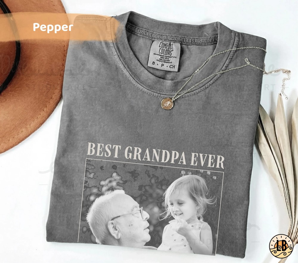 Best-Grandpa-Ever-Custom-Photo-Shirt-Vintage-Grandpa-Gift-from-Kids-Best-Grandpa-Ever-Custom-Photo-Shirt-Vintage-Grandpa-Gift-from-Kids-6 Best Grandpa Ever Custom Photo Shirt - Vintage Grandpa Gift from Kids 5