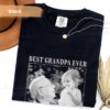 Best Grandpa Ever Custom Photo Shirt - Vintage Grandpa Gift from Kids 6 Best Grandpa Ever Custom Photo Shirt - Vintage Grandpa Gift from Kids 6