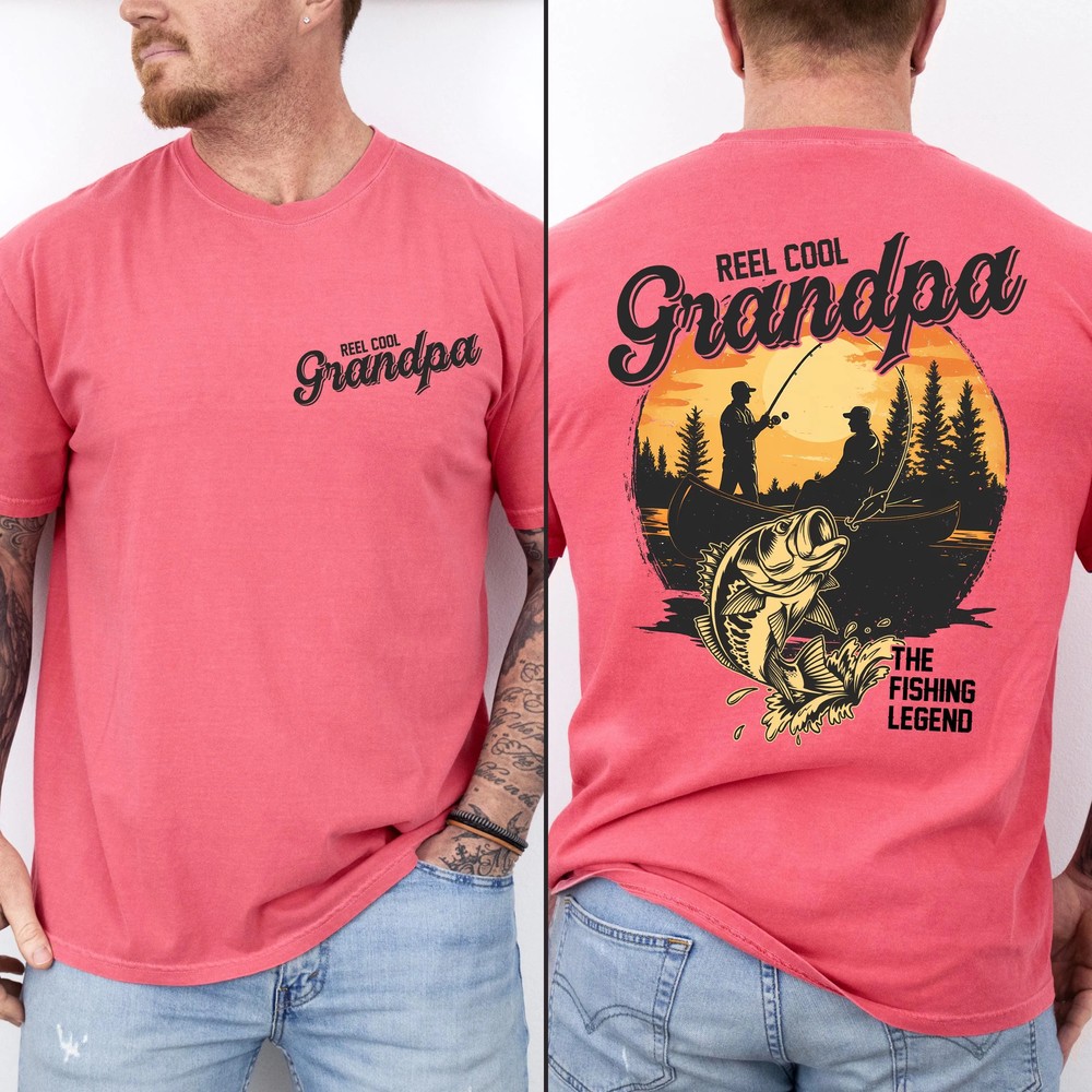 Comfort-Colors-Fathers-Day-Shirt-Grandpa-And-Dad-Tshirt-Fishing-Dad-Top-Fisherman-Dad-Tee-Fathers-Day-Gift-Holiday-Outfit-4 Comfort Colors Fathers Day Shirt, Grandpa And Dad Tshirt, Fishing Dad Top, Fisherman Dad Tee, Fathers Day Gift, Holiday Outfit 3