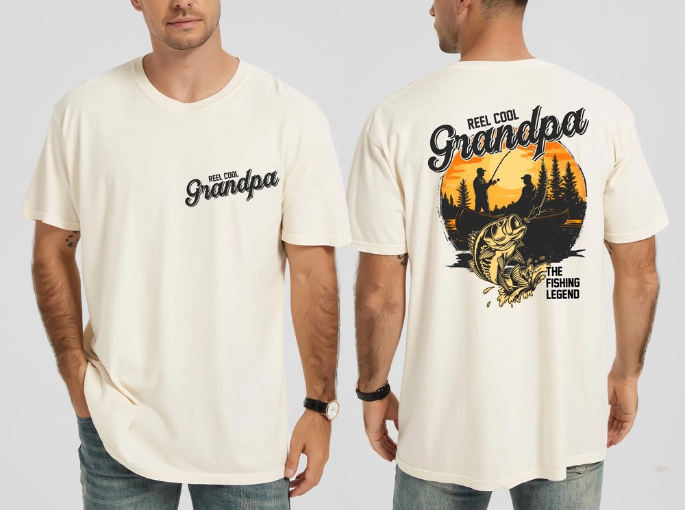 Comfort-Colors-Fathers-Day-Shirt-Grandpa-And-Dad-Tshirt-Fishing-Dad-Top-Fisherman-Dad-Tee-Fathers-Day-Gift-Holiday-Outfit-5 Comfort Colors Fathers Day Shirt, Grandpa And Dad Tshirt, Fishing Dad Top, Fisherman Dad Tee, Fathers Day Gift, Holiday Outfit 4