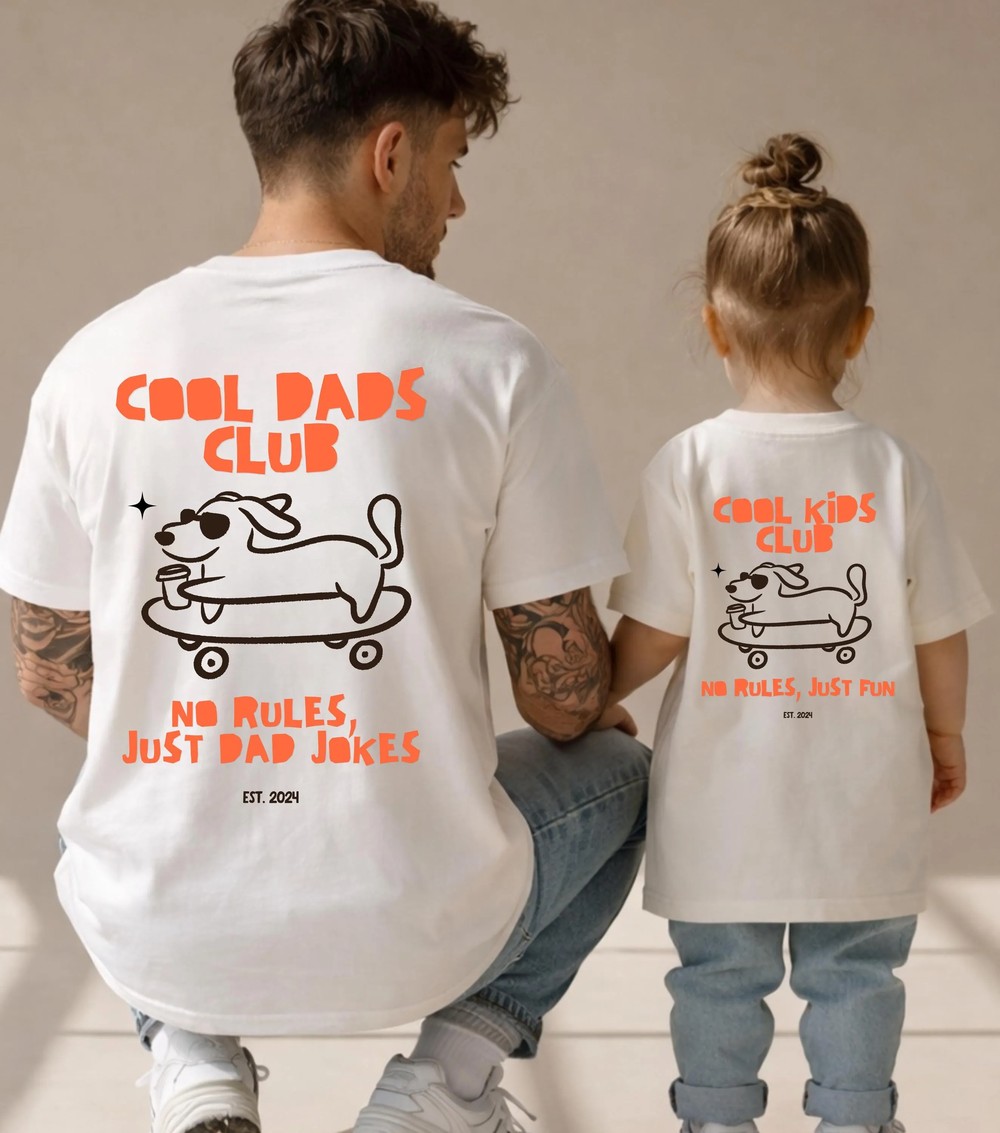 Cool-Dads-Club-Matching-Set-Father-and-Son-Outfits-2 Cool Dads Club Matching Set - Father and Son Outfits 1