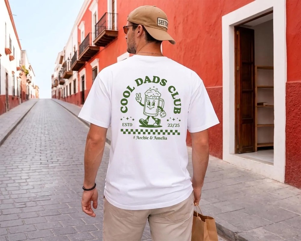 Cool-Dads-Club-T-Shirt-Custom-Dad-Est-Date-Printed-Shirt-Still-Cool-Just-Tired-Tops-Best-Dad-Ever-Tee-Fathers-Day-Gift-New-Dad-Gifts-2 Cool Dads Club T-Shirt, Custom Dad Est Date Printed Shirt, Still Cool Just Tired Tops, Best Dad Ever Tee, Fathers Day Gift, New Dad Gifts 1