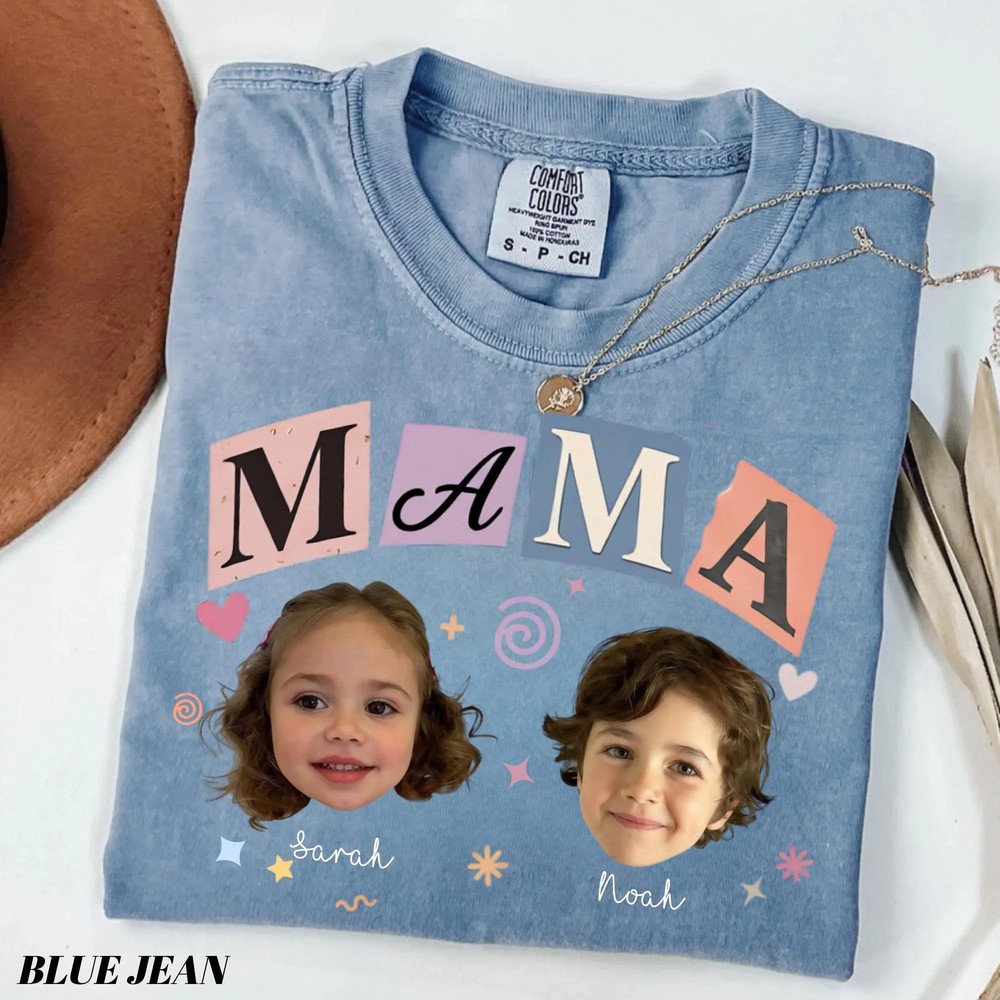 Custom-Baby-Faces-Photo-Shirt-Personalized-Mama-Gift-with-Names-Custom-Baby-Faces-Photo-Shirt-Personalized-Mama-Gift-with-Names-4 Custom Baby Faces Photo Shirt - Personalized Mama Gift with Names 3