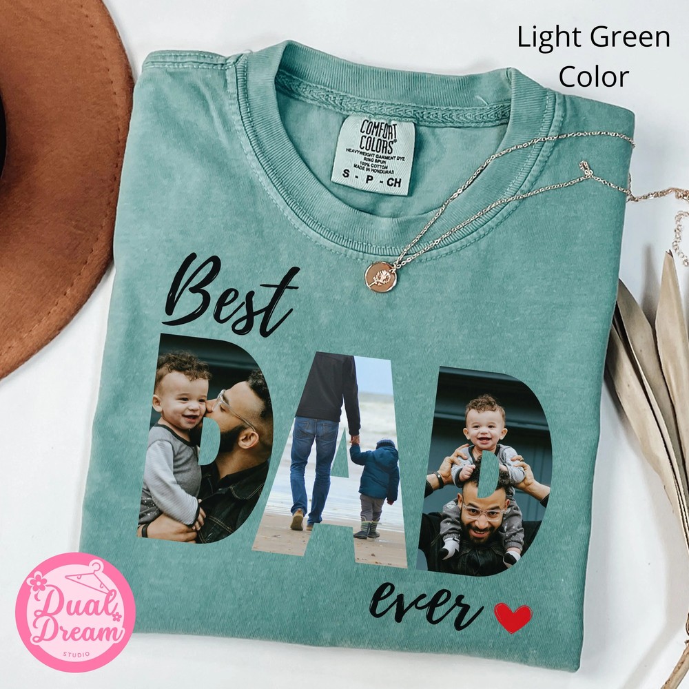 Custom-DAD-Photo-Shirt-Personalized-Fathers-Day-Gift-6 Custom DAD Photo Shirt - Personalized Father's Day Gift 5