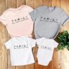 Custom Family Group Shirt - Friends Theme Matching Trip Tees 2