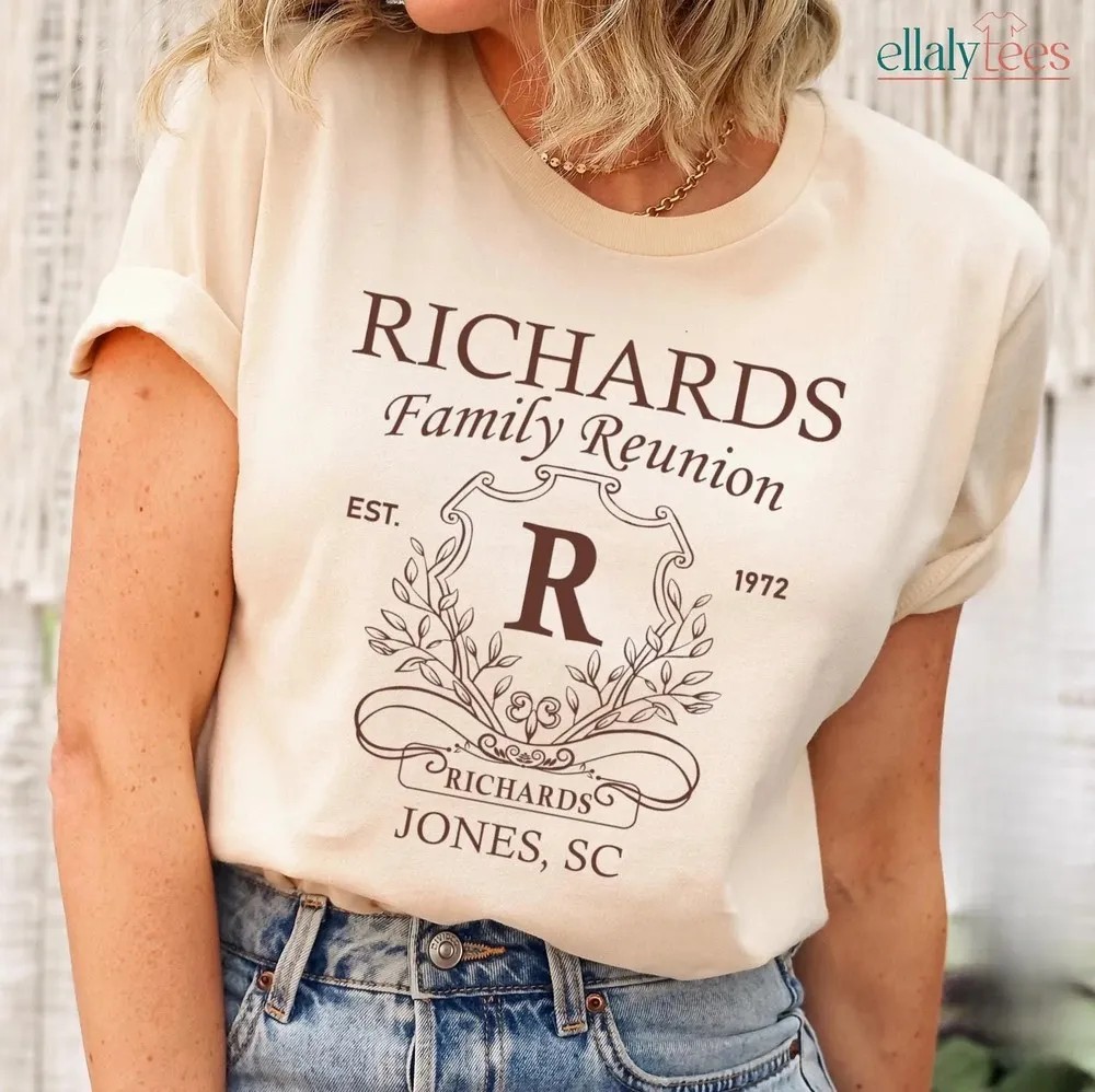 Custom Family Reunion Shirt - Matching Name Monogram Tee 5 Custom Family Reunion Shirt - Matching Name Monogram Tee