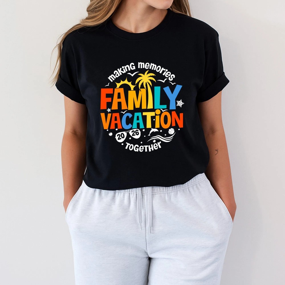 Custom-Family-Vacation-2026-Shirt-Matching-Beach-Trip-Custom-Family-Vacation-2026-Shirt-Matching-Beach-Trip-Tee-2 Custom Family Vacation 2026 Shirt - Matching Beach Trip Tee 1