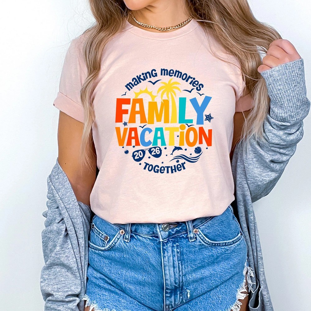Custom-Family-Vacation-2026-Shirt-Matching-Beach-Trip-Custom-Family-Vacation-2026-Shirt-Matching-Beach-Trip-Tee-4 Custom Family Vacation 2026 Shirt - Matching Beach Trip Tee 3