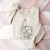 Custom Line Portrait Shirt - Minimalist Family Photo Gift 4 Custom Line Portrait Shirt - Minimalist Family Photo Gift 4