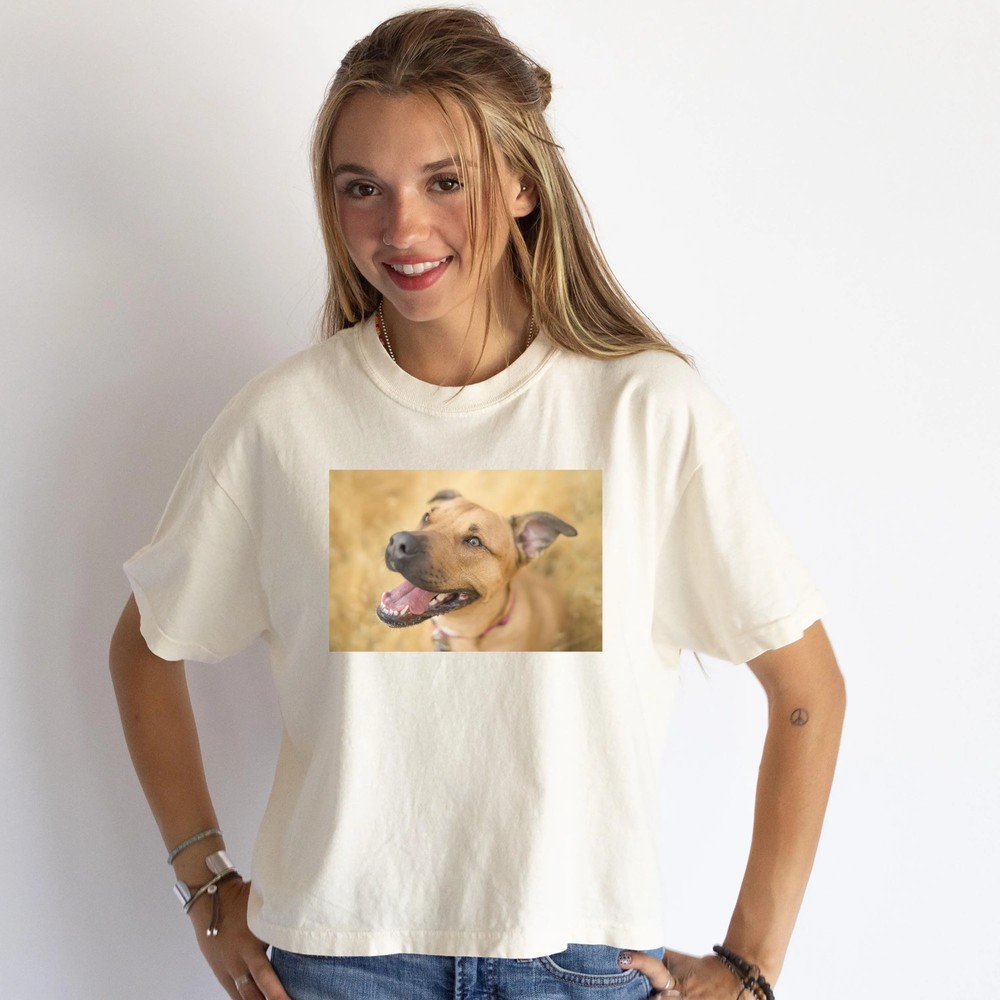 Custom-Photo-Crop-Top-Personalized-Pet-and-Family-Picture-Custom-Photo-Crop-Top-Personalized-Pet-and-Family-Picture-Shirt-3 Custom Photo Crop Top - Personalized Pet and Family Picture Shirt 2
