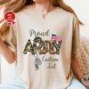 Custom Proud Army Family Shirt - Personalized Military Gift for Mom Dad 2 Custom Proud Army Family Shirt - Personalized Military Gift for Mom Dad 2