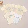 Family Beach Vacation Shirt - Custom Name Seashells Summer Tee