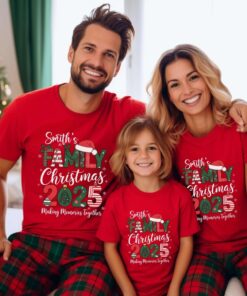 Family Christmas 2025 Shirt - Christmas Matching T-Shirt