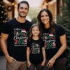 Family Christmas 2025 Shirt - Christmas Matching T-Shirt 1 Family Christmas 2025 Shirt - Christmas Matching T-Shirt 1
