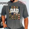 Faux Patchwork Camo Patriotic Dad Unisex Comfort Colors Shirt, American Flag Dad Tee, Est 2026 Father Gift Shirt 3 Faux Patchwork Camo Patriotic Dad Unisex Comfort Colors Shirt, American Flag Dad Tee, Est 2026 Father Gift Shirt 3