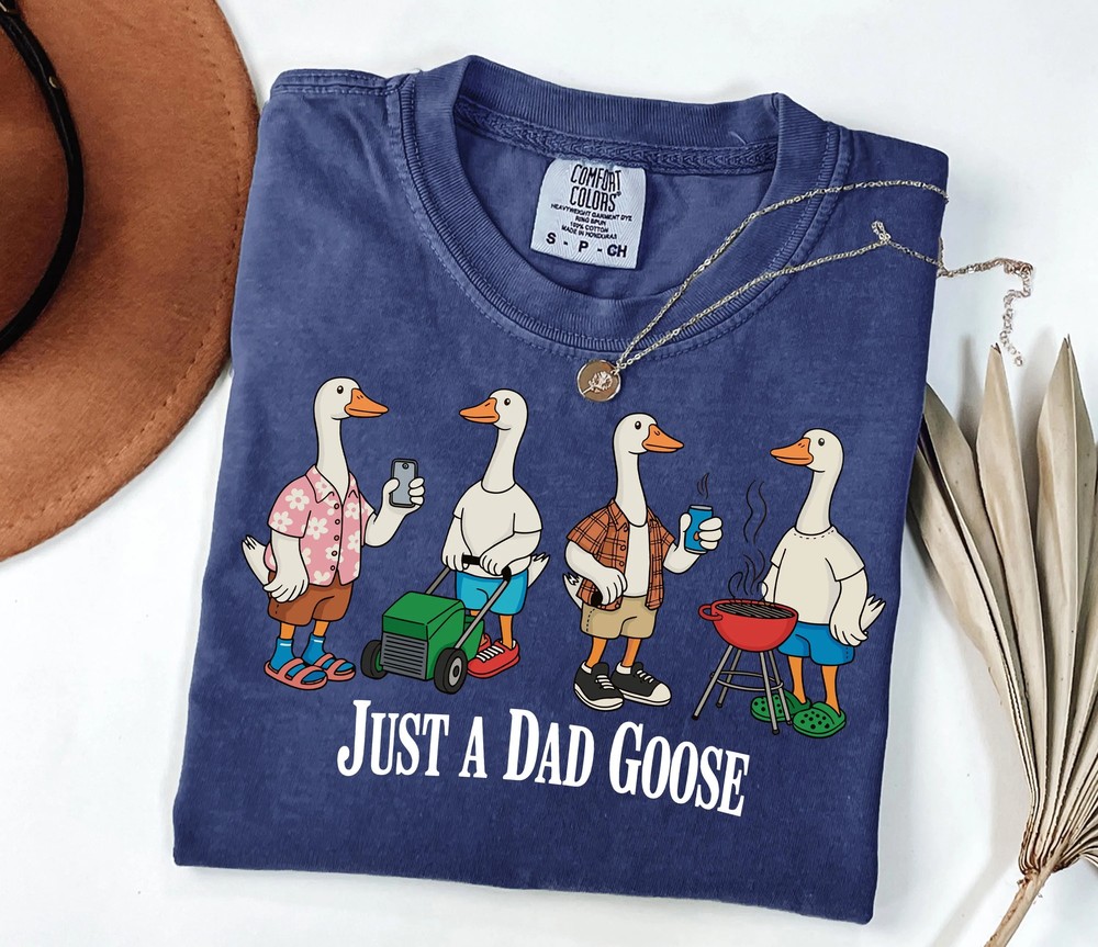 Funny Goose Dad Shirt - Silly Goose Graphic Tee - Sarcastic Dad Gift 5 Funny Goose Dad Shirt - Silly Goose Graphic Tee - Sarcastic Dad Gift