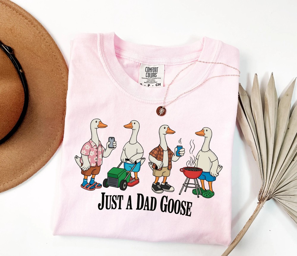 Funny-Goose-Dad-Shirt-Silly-Goose-Graphic-Tee-Sarcastic-Dad-Gift-Funny-Goose-Dad-Shirt-Silly-Goose-Graphic-Tee-Sarcastic-Dad-Gift-4 Funny Goose Dad Shirt - Silly Goose Graphic Tee - Sarcastic Dad Gift 3