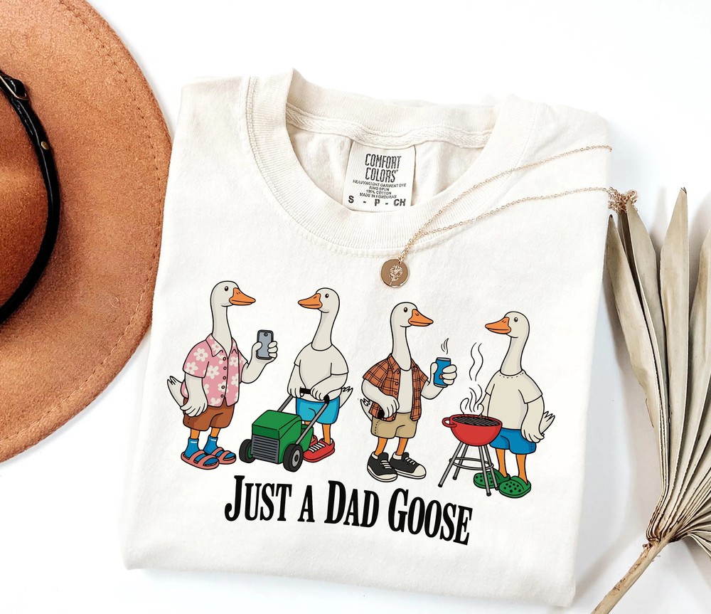 Funny-Goose-Dad-Shirt-Silly-Goose-Graphic-Tee-Sarcastic-Dad-Gift-Funny-Goose-Dad-Shirt-Silly-Goose-Graphic-Tee-Sarcastic-Dad-Gift-5 Funny Goose Dad Shirt - Silly Goose Graphic Tee - Sarcastic Dad Gift 4