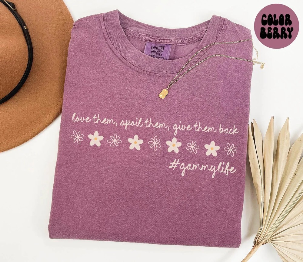 Gammy-Daisy-Flowers-Shirt-New-Grandparents-Gift-for-Women-Gammy-Daisy-Flowers-Shirt-New-Grandparents-Gift-for-Women-2 Gammy Daisy Flowers Shirt - New Grandparents Gift for Women 1