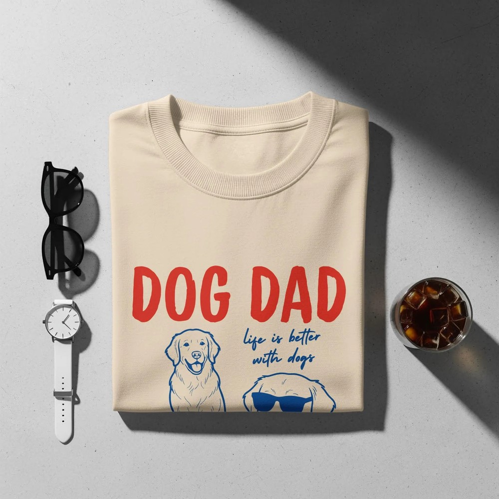 Golden-Retriever-Dog-Dad-Club-Modern-Artsy-Dog-Lover-Golden-Retriever-Dog-Dad-Club-Modern-Artsy-Dog-Lover-Shirt-3 Golden Retriever Dog Dad Club - Modern Artsy Dog Lover Shirt 2