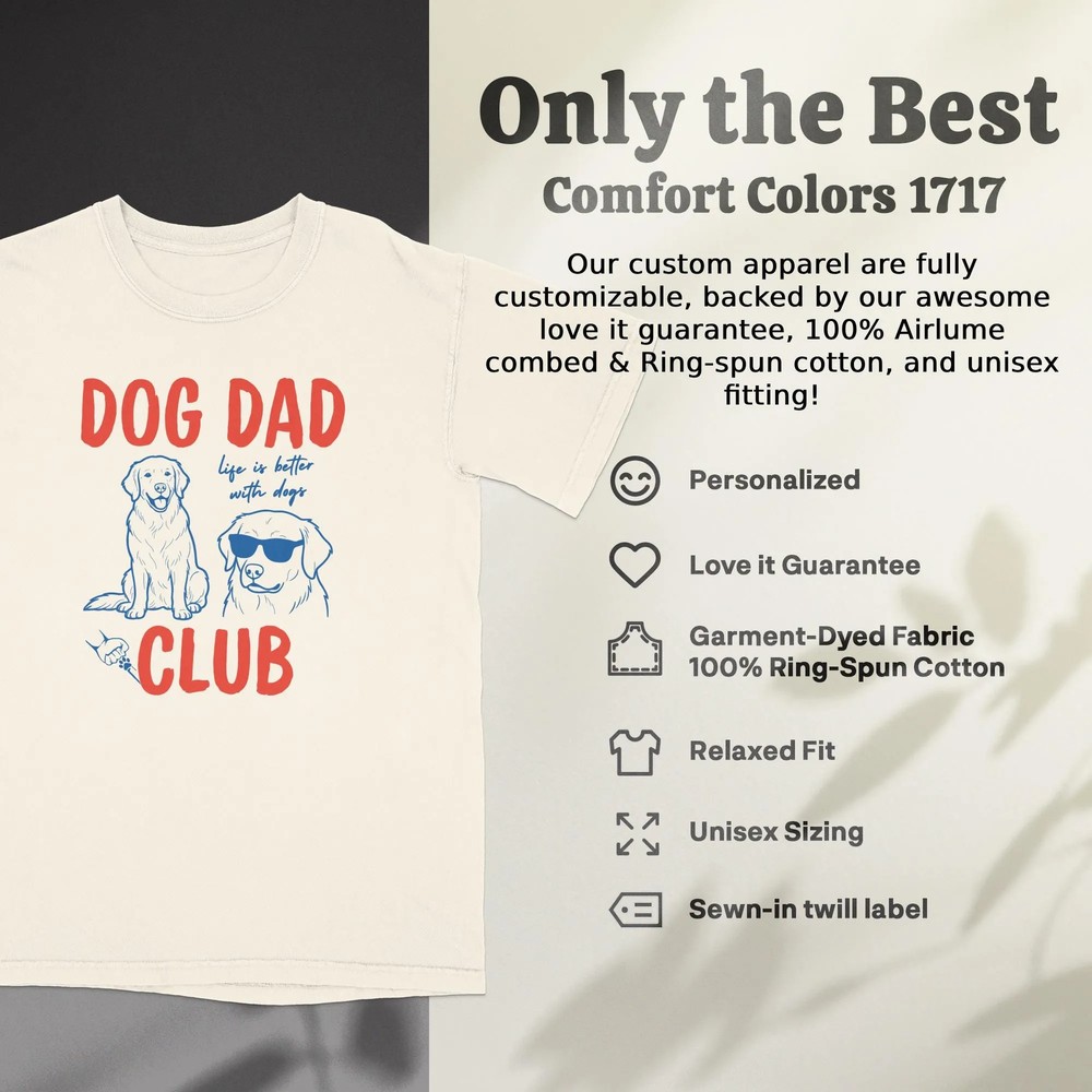 Golden-Retriever-Dog-Dad-Club-Modern-Artsy-Dog-Lover-Golden-Retriever-Dog-Dad-Club-Modern-Artsy-Dog-Lover-Shirt-5 Golden Retriever Dog Dad Club - Modern Artsy Dog Lover Shirt 4