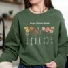 Grandma's Garden Sweatshirt - Custom Birthflower Love Grows Here 2