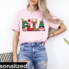 Monogram Family Christmas Shirt - Personalized Mom Dad Xmas Tee 2 Monogram Family Christmas Shirt - Personalized Mom Dad Xmas Tee 2