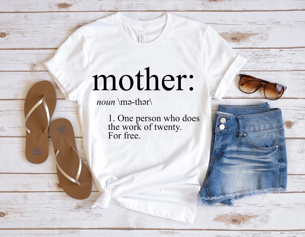 Mother Definition Shirt - Best Mom Ever Gift - Minimalist Mother's Day Tee 6 Mother Definition Shirt - Best Mom Ever Gift - Minimalist Mother's Day Tee