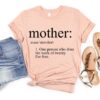 Mother Definition Shirt - Best Mom Ever Gift - Minimalist Mother's Day Tee 1 Mother Definition Shirt - Best Mom Ever Gift - Minimalist Mother's Day Tee 1