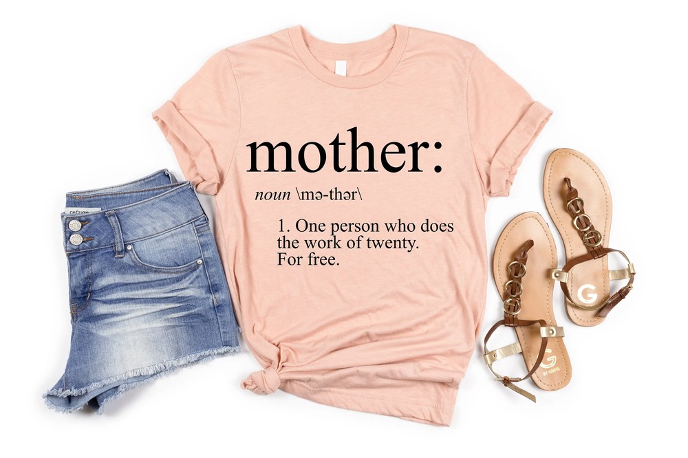 Mother-Definition-Shirt-Best-Mom-Ever-Gift-Minimalist-Mothers-Day-Mother-Definition-Shirt-Best-Mom-Ever-Gift-Minimalist-Mothers-Day-Tee-2 Mother Definition Shirt - Best Mom Ever Gift - Minimalist Mother's Day Tee 1