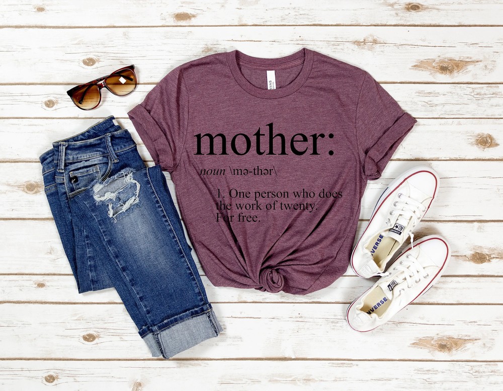 Mother-Definition-Shirt-Best-Mom-Ever-Gift-Minimalist-Mothers-Day-Mother-Definition-Shirt-Best-Mom-Ever-Gift-Minimalist-Mothers-Day-Tee-4 Mother Definition Shirt - Best Mom Ever Gift - Minimalist Mother's Day Tee 3
