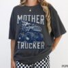 Mother Trucker Shirt - Funny Monster Truck Mom Tee - Racing Style Gift 2 Mother Trucker Shirt - Funny Monster Truck Mom Tee - Racing Style Gift 2