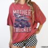 Mother Trucker Shirt - Funny Monster Truck Mom Tee - Racing Style Gift 4 Mother Trucker Shirt - Funny Monster Truck Mom Tee - Racing Style Gift 4