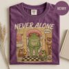 Never Alone Frog Mom Shirt - Relatable Parenting Humor - Tired Mom Gift 4 Never Alone Frog Mom Shirt - Relatable Parenting Humor - Tired Mom Gift 4