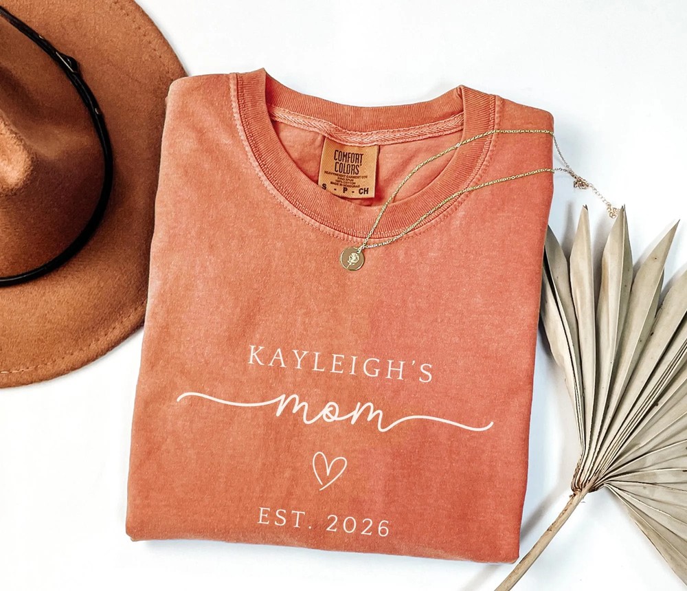 New-Mom-Est-Year-Personalized-Shirt-Mom-To-Be-Mothers-Day-Gift-New-Mom-Est-Year-Personalized-Shirt-Mom-To-Be-Mothers-Day-Gift-4 New Mom Est Year Personalized Shirt - Mom To Be Mother's Day Gift 3