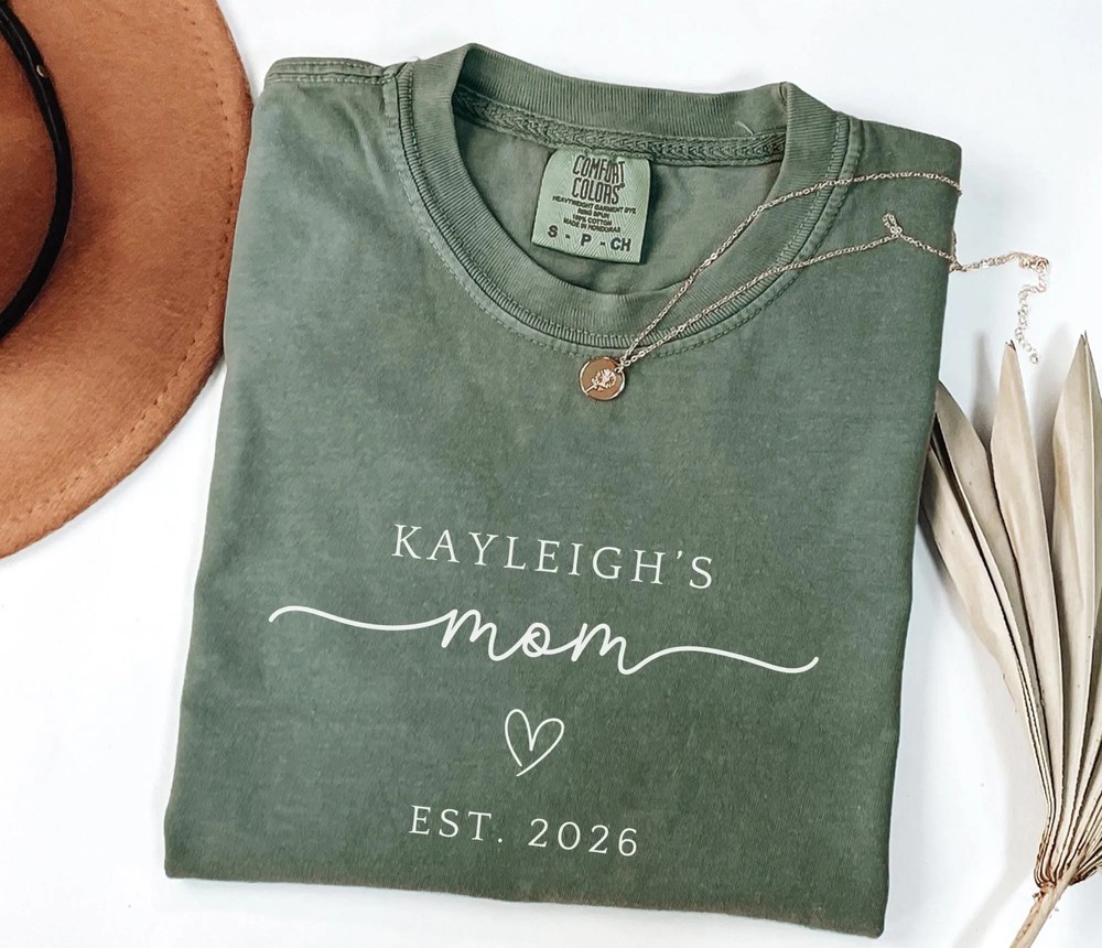 New-Mom-Est-Year-Personalized-Shirt-Mom-To-Be-Mothers-Day-Gift-New-Mom-Est-Year-Personalized-Shirt-Mom-To-Be-Mothers-Day-Gift-5 New Mom Est Year Personalized Shirt - Mom To Be Mother's Day Gift 4