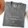 New Mom Est Year Personalized Shirt - Mom To Be Mother's Day Gift 6 New Mom Est Year Personalized Shirt - Mom To Be Mother's Day Gift 6