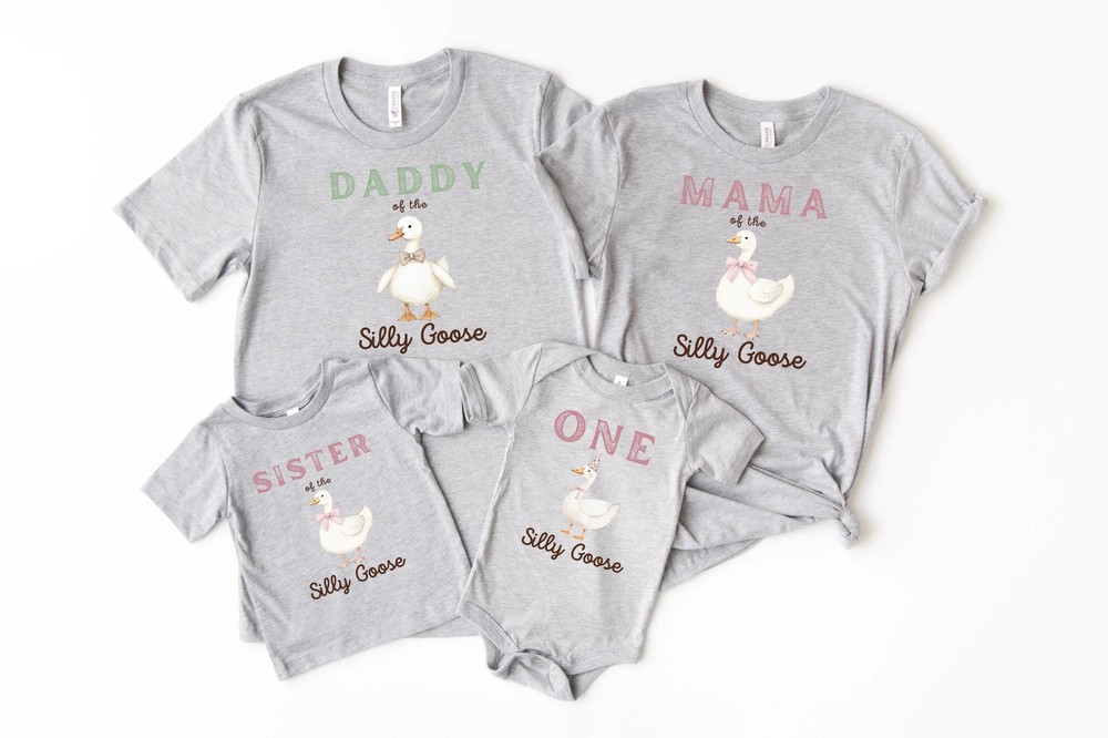 One-Silly-Goose-Birthday-Party-Shirts-Matching-Family-Goose-Tees-One-Silly-Goose-Birthday-Party-Shirts-Matching-Family-Goose-Tees-3 One Silly Goose Birthday Party Shirts - Matching Family Goose Tees 2