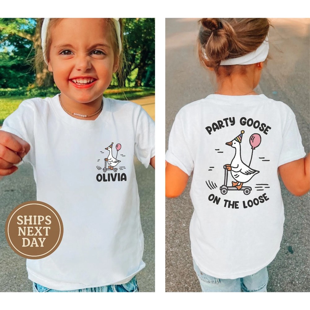 Party-Goose-On-the-Loose-Shirt-Goose-Birthday-Family-Matching-Outfit-Party-Goose-On-the-Loose-Shirt-Goose-Birthday-Family-Matching-Outfit-4 Party Goose On the Loose Shirt - Goose Birthday Family Matching Outfit 3