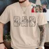 Personalized Dad Outline Shirt - Custom Photo Portrait Tee 1 Personalized Dad Outline Shirt - Custom Photo Portrait Tee 1