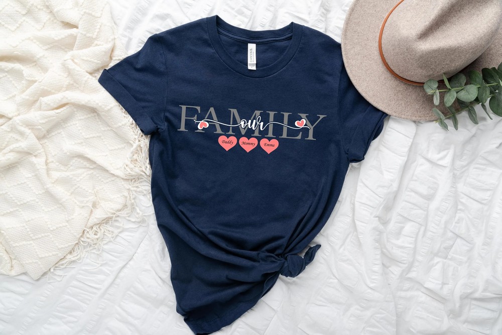 Personalized-Family-Names-Shirt-Custom-Matching-Group-Personalized-Family-Names-Shirt-Custom-Matching-Group-Tee-2 Personalized Family Names Shirt - Custom Matching Group Tee 1