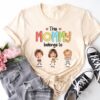Personalized Grandma Photo Shirt - This Grandma Belongs To Tee 3 Personalized Grandma Photo Shirt - This Grandma Belongs To Tee 3
