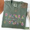 Personalized Mama Floral Shirt - Custom Kids Names Gift for Mom 2 Personalized Mama Floral Shirt - Custom Kids Names Gift for Mom 2