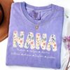 Personalized Nana Floral Shirt - Grandma Gigi Kids Names Gift 4 Personalized Nana Floral Shirt - Grandma Gigi Kids Names Gift 4