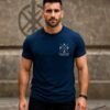 Personalized men's t-shirt for dad with children's names and birth years as a Father's Day gift 2 Personalized men's t-shirt for dad with children's names and birth years as a Father's Day gift 2